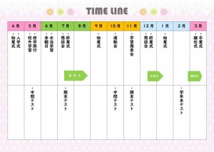 年間スケジュール…