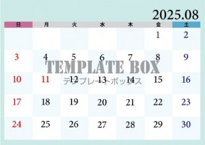 ２０２５年８月カ…