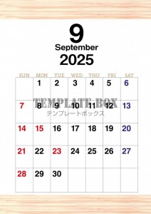 ２０２５年９月カ…