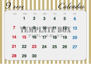 ２０２５年９月カ…