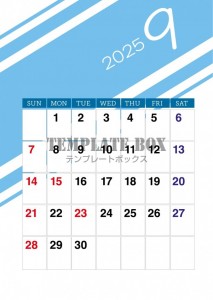 ２０２５年９月カ…