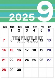 ２０２５年９月カ…