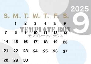 ２０２５年９月カ…