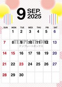 ２０２５年９月カ…