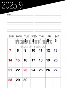 ２０２５年９月カ…
