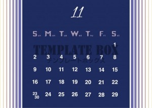 ２０２５年１１月…｜無料テンプレート｜カレンダー｜無料