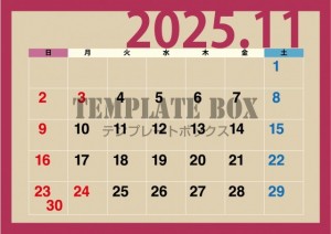 ２０２５年１１月…