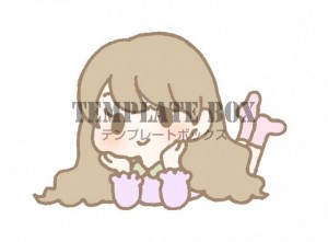 うつ伏せてこちら…