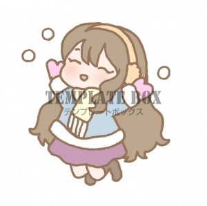 マフラーやコート…