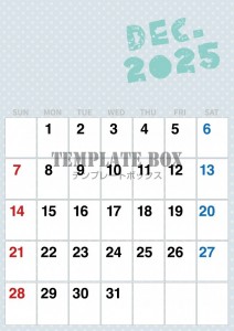 2025年12月…|無料テンプレート|カレンダー|無料