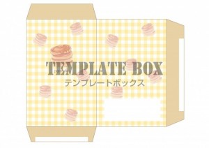 パンケーキ柄のチ…｜無料テンプレート｜テンプレ・その他｜無料