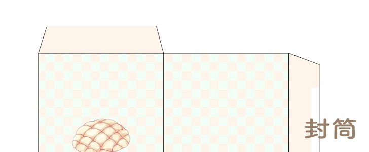 封筒｜メロンパン｜パン｜無料テンプレート｜無料｜ダウンロード
