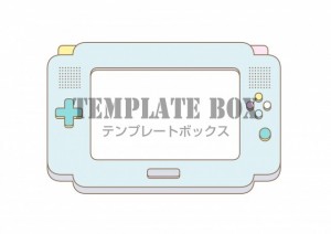 ゲーム機のシンプ…｜無料テンプレート｜フレーム・飾り枠｜無料