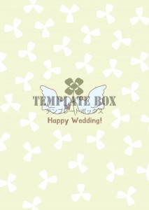 クローバーがたく…｜無料テンプレート｜ウェディングツリー｜無料