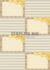 はちみつ・はちを…｜無料テンプレート｜メモ帳｜無料