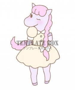 ウインクしている…