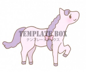 パステルカラーの…