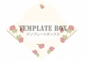 牡丹の花柄のシン…