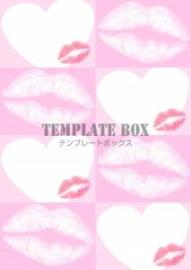 ピンク色を基調と…