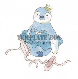 トゥシューズを履…