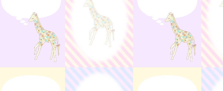 キリン｜動物｜メモ｜無料テンプレート｜無料｜ダウンロード