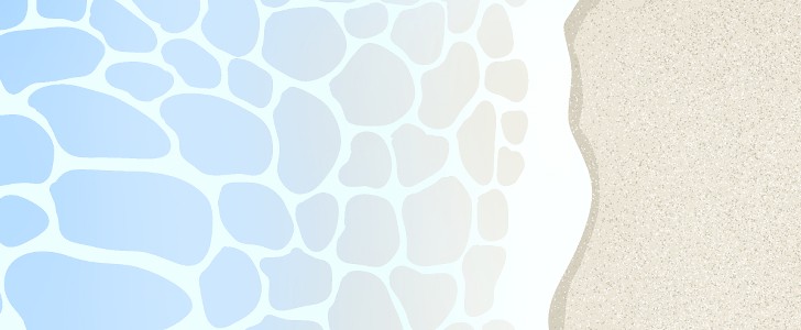 海｜波｜水面｜砂浜｜波打ち際｜浜辺｜無料テンプレート｜無料｜ダウンロード