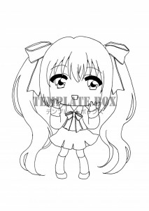 二頭身キャラのツ…