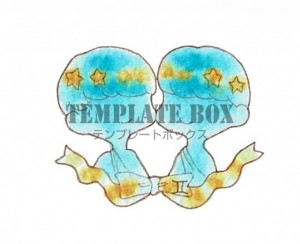 星座の双子座の星…