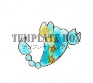 星座の蠍座の水色…