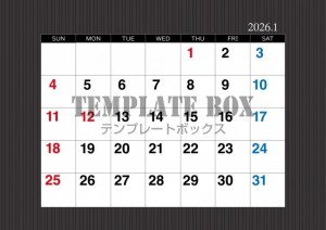 ２０２６年１月カ…