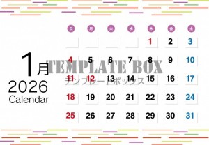 ２０２６年１月カ…