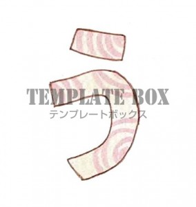 シンプルな模様が…