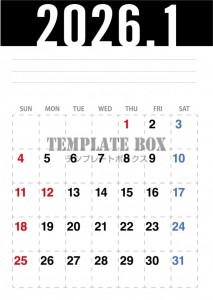 ２０２６年１月カ…