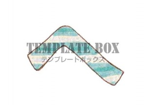 ストライプの模様…