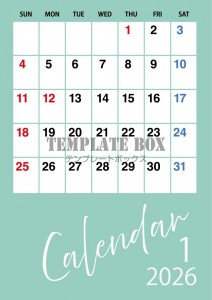 ２０２６年１月カ…