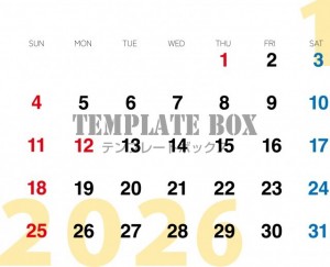 ２０２６年１月カ…