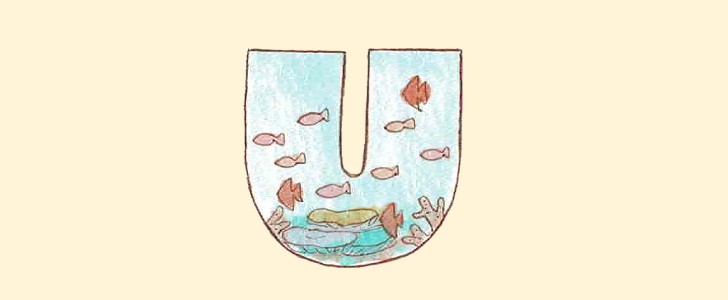 海｜アルファベット｜フォント｜無料イラスト素材｜無料｜ダウンロード