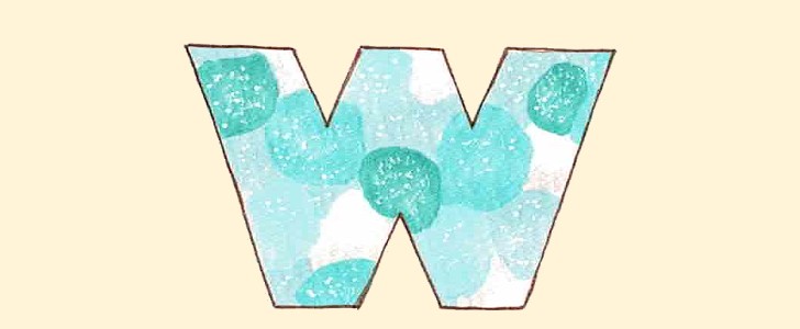 シーグラス｜アルファベット｜フォント｜無料イラスト素材｜無料｜ダウンロード