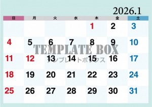 ２０２６年１月カ…