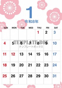 ２０２６年１月カ…