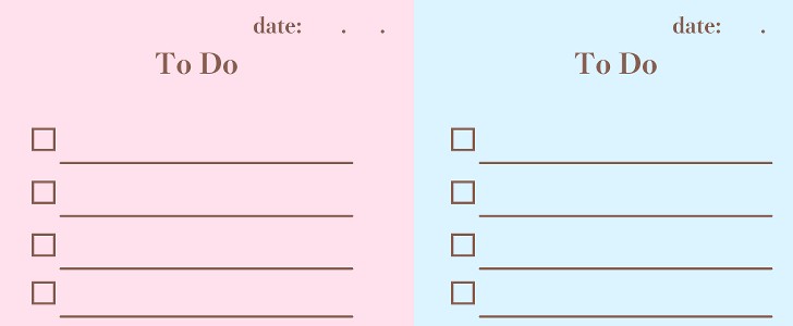 To Doリスト｜メモ｜シンプル｜無料テンプレート｜無料｜ダウンロード