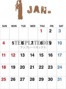 ２０２６年１月カ…