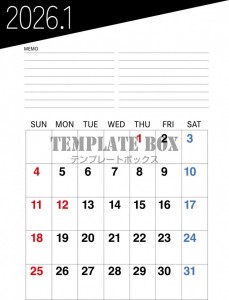 ２０２６年１月カ…