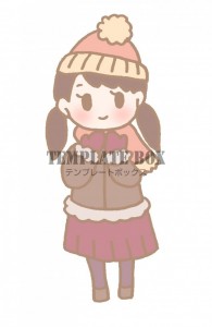 帽子、マフラー、…