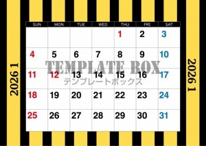 ２０２６年１月カ…