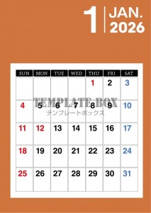 ２０２６年１月カ…