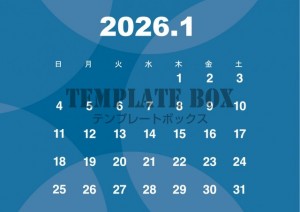 ２０２６年１月カ…