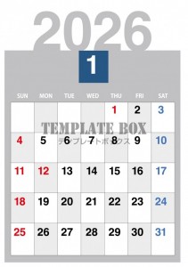 ２０２６年１月カ…