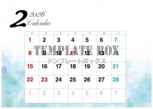 ２０２６年２月カ…