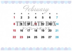 ２０２６年２月カ…